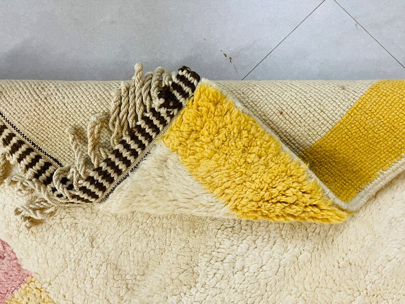 Antique Wool Moroccan Rug 8x12 Feet