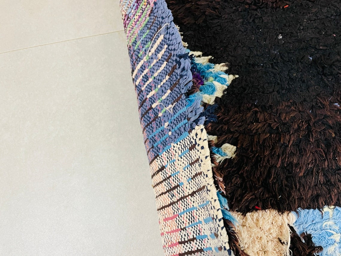 4x10 FT Handmade Wool Navajo Kilim Rug, Aztec - LuxVibez