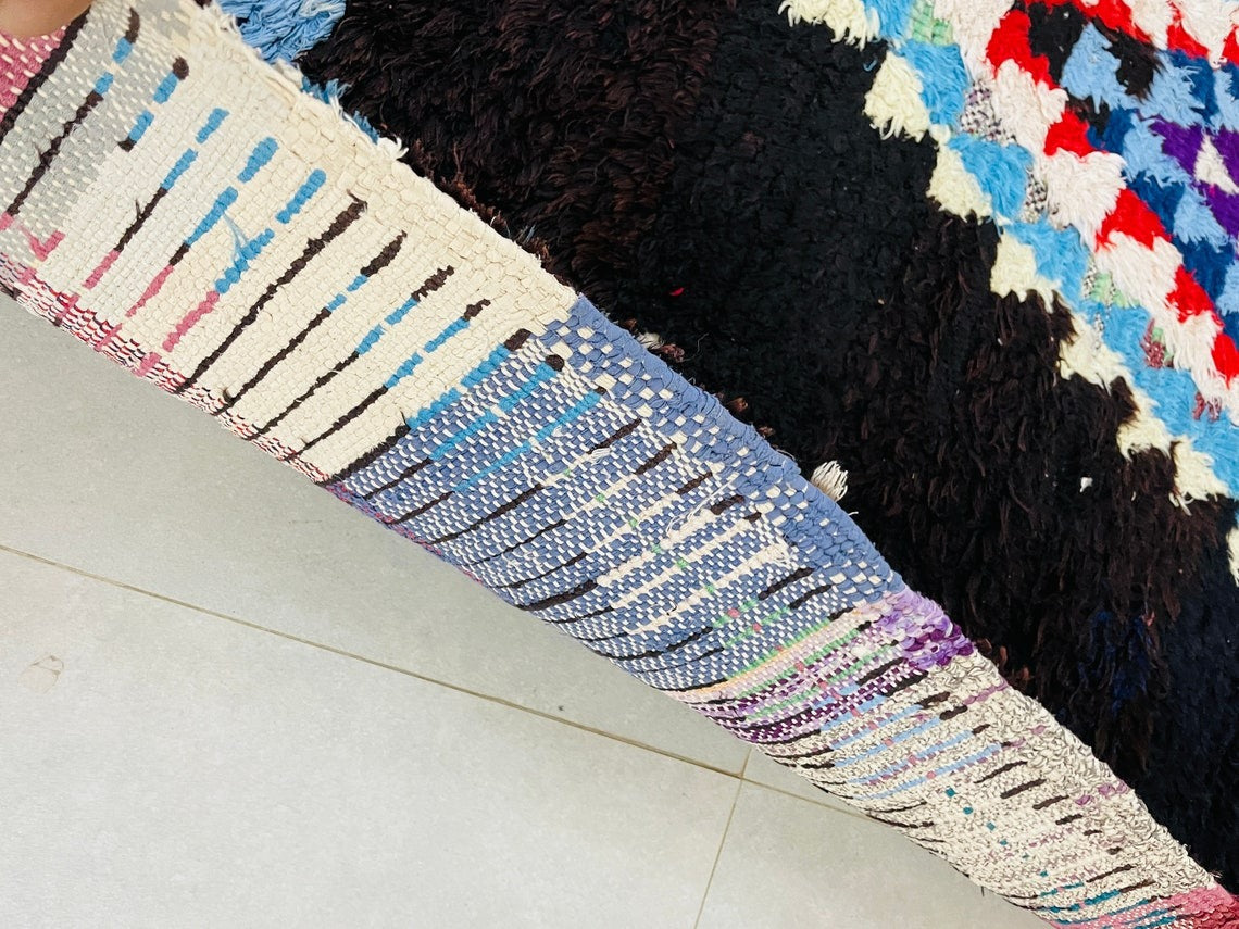 4x10 FT Handmade Wool Navajo Kilim Rug, Aztec - LuxVibez