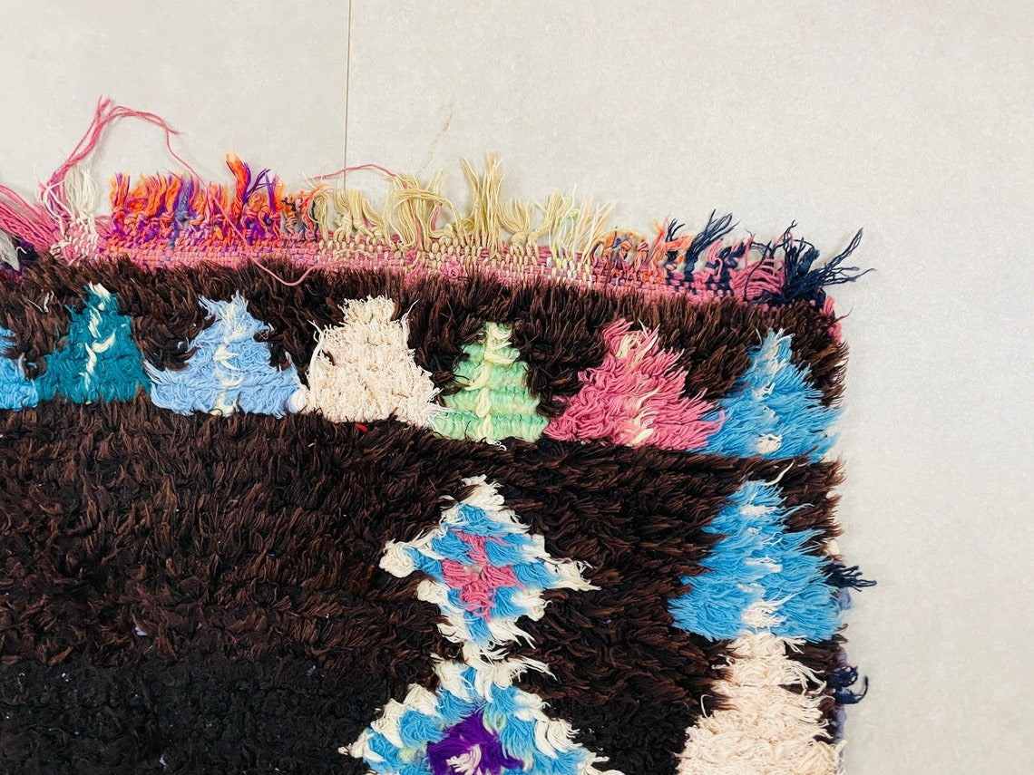 4x10 FT Handmade Wool Navajo Kilim Rug, Aztec - LuxVibez