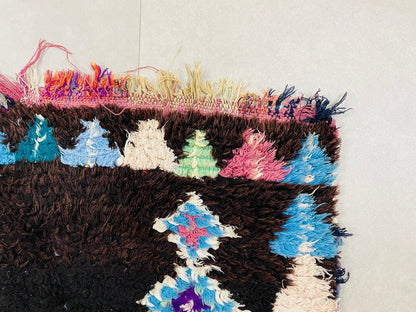 4x10 FT Handmade Wool Navajo Kilim Rug, Aztec - LuxVibez
