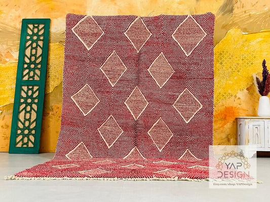Timeless Moroccan 6x10 Wool Rug - LuxVibez
