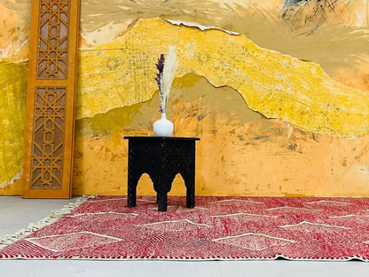 Timeless Moroccan 6x10 Wool Rug - LuxVibez